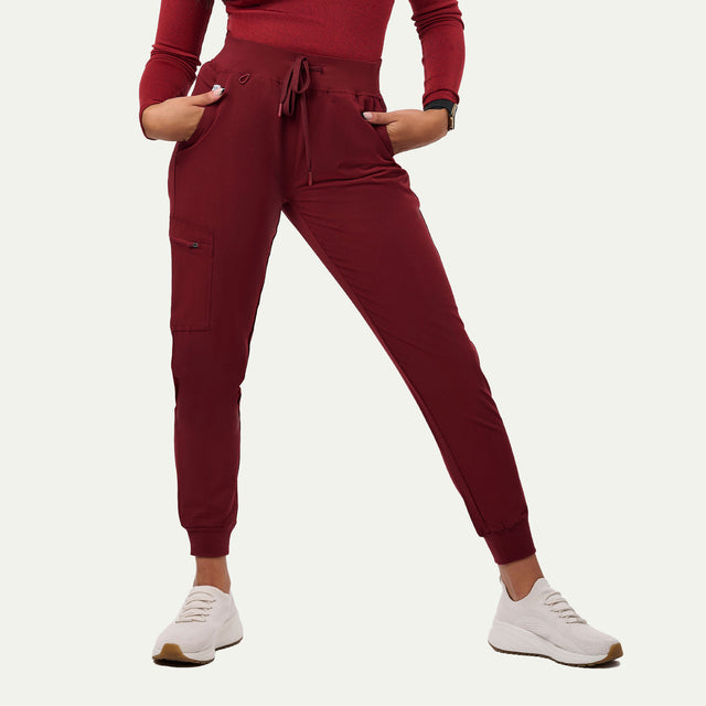 Arabella 5-Pocket Cargo Jogger Scrub Pant - Petite