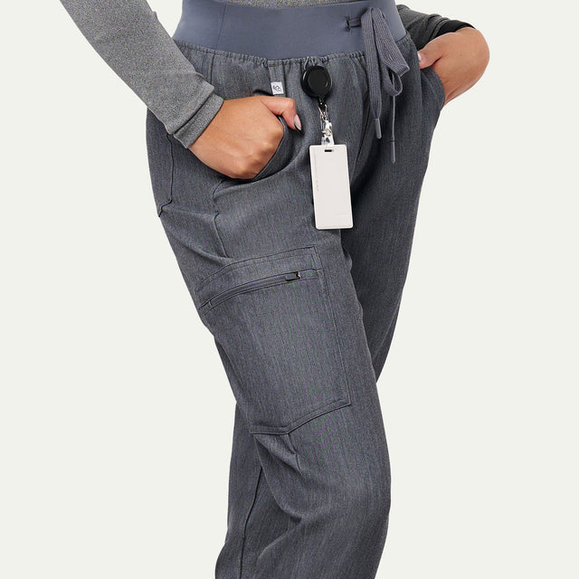 Arabella 5-Pocket Cargo Jogger Scrub Pant - Tall