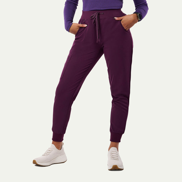 Arabella 5-Pocket Cargo Jogger Scrub Pant - Petite