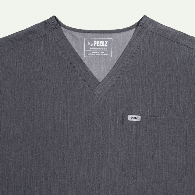 Brian 2-Pocket V-Neck Scrub Top