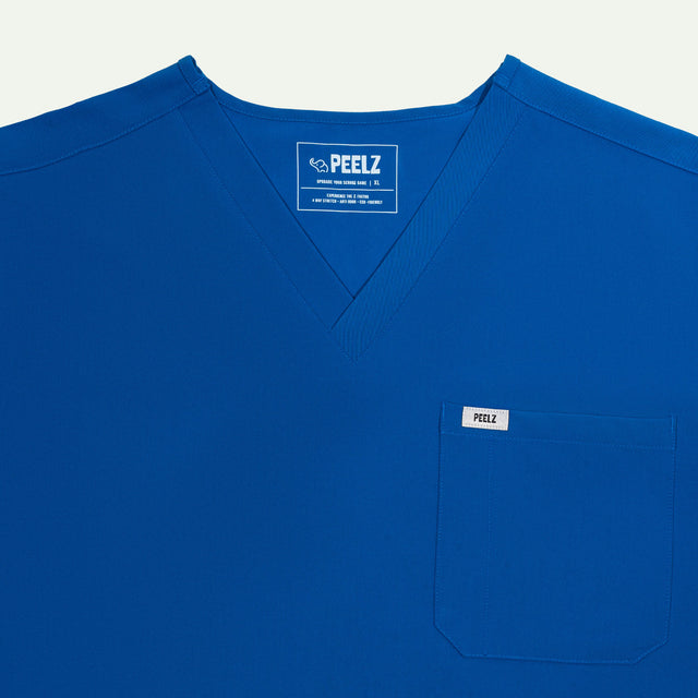 Brian 2-Pocket V-Neck Scrub Top