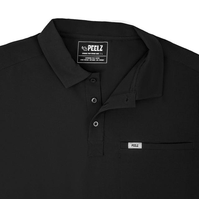 Jack 4-Pocket Polo Scrub Top