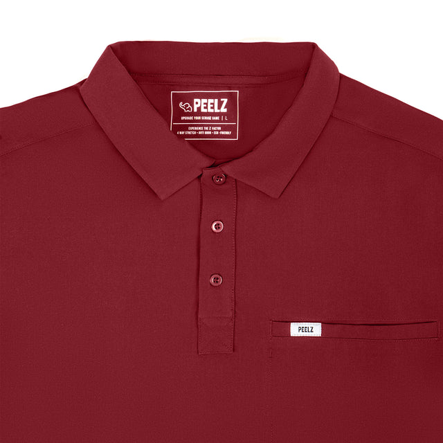 Jack 4-Pocket Polo Scrub Top
