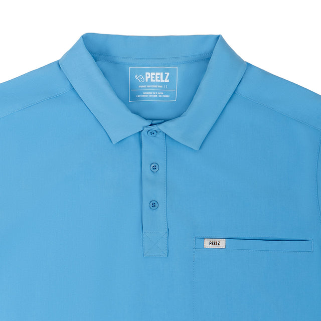Jack 4-Pocket Polo Scrub Top