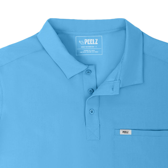 Jack 4-Pocket Polo Scrub Top