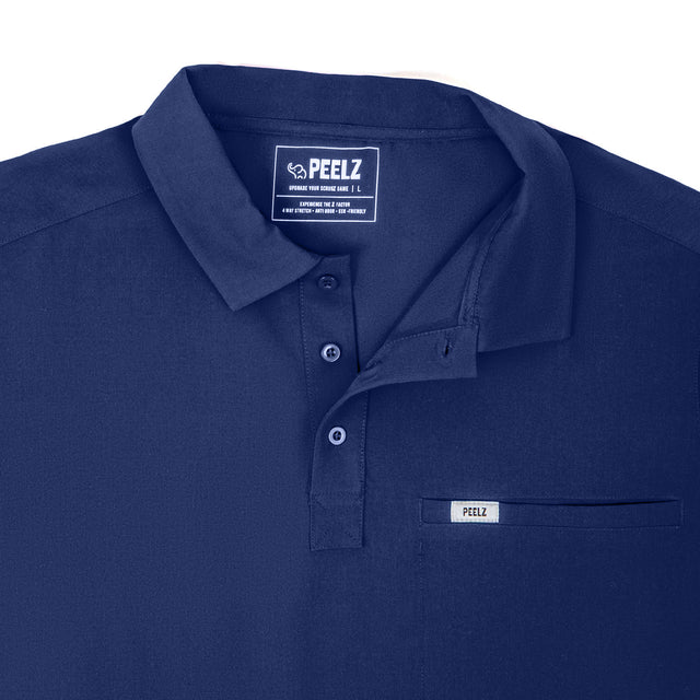 Jack 4-Pocket Polo Scrub Top