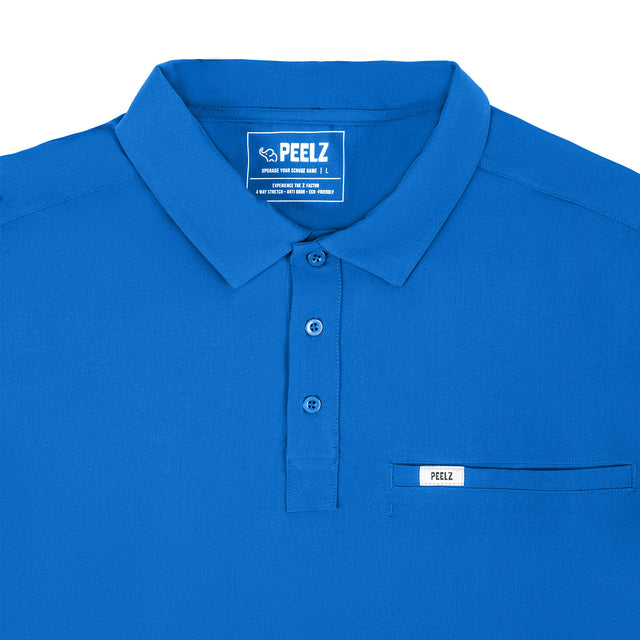 Jack 4-Pocket Polo Scrub Top