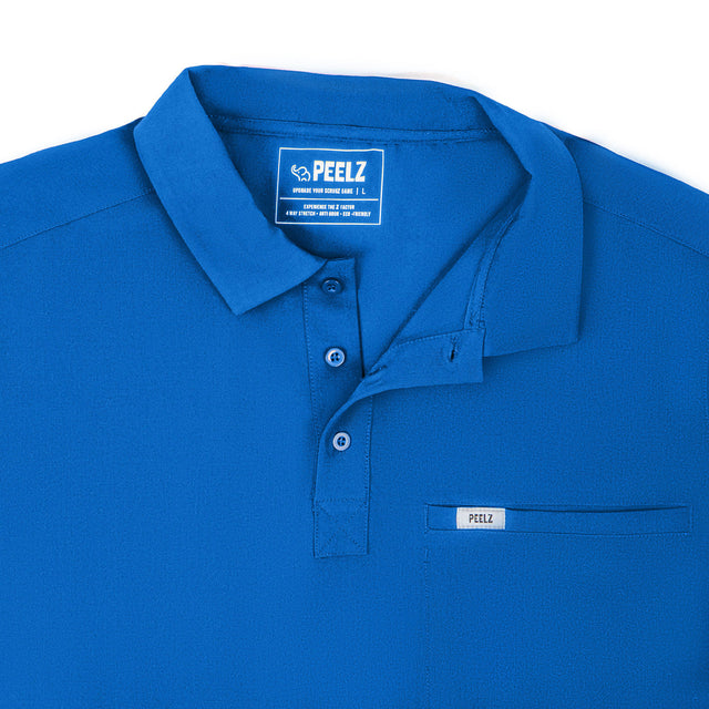 Jack 4-Pocket Polo Scrub Top