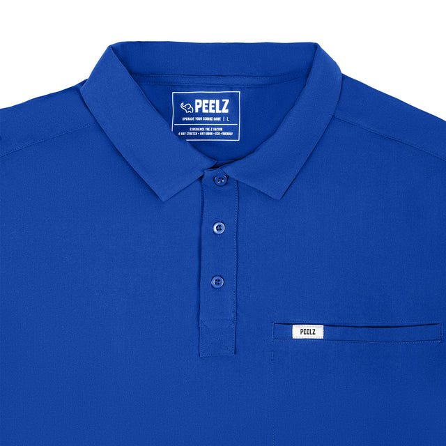 Jack 4-Pocket Polo Scrub Top