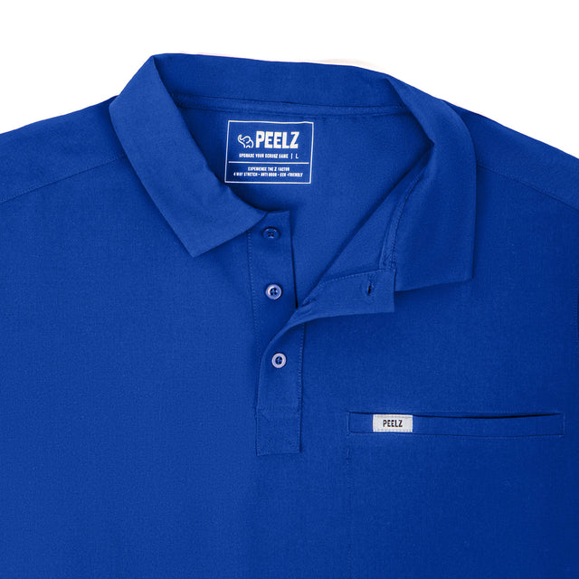 Jack 4-Pocket Polo Scrub Top