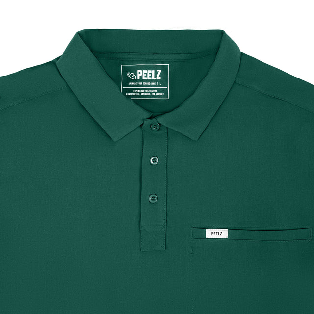 Jack 4-Pocket Polo Scrub Top
