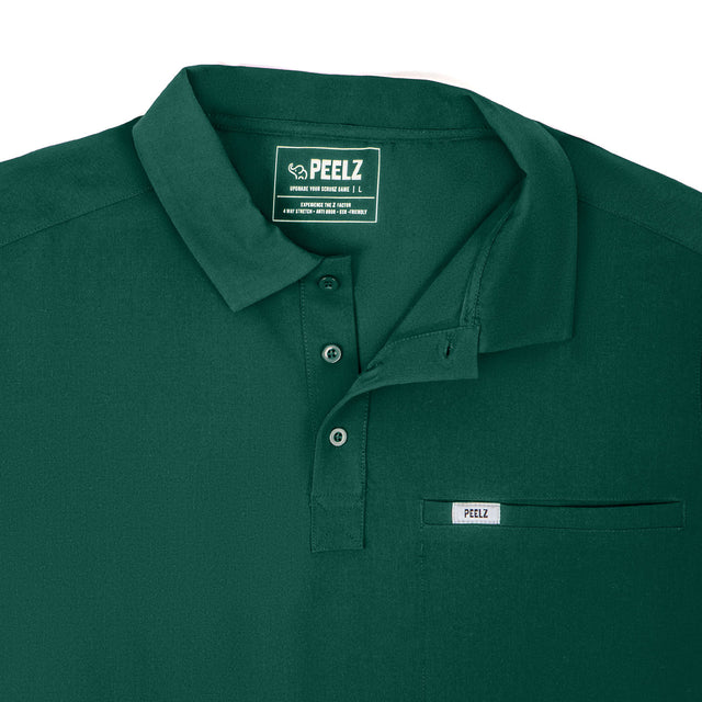 Jack 4-Pocket Polo Scrub Top
