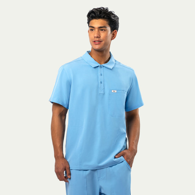 Jack 4-Pocket Polo Scrub Top