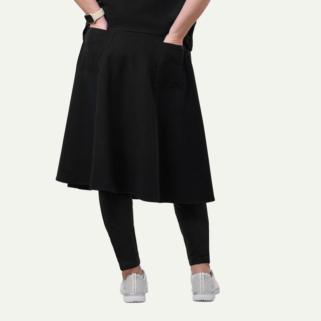 Jean 2 Back Pockets Scrub Skirt