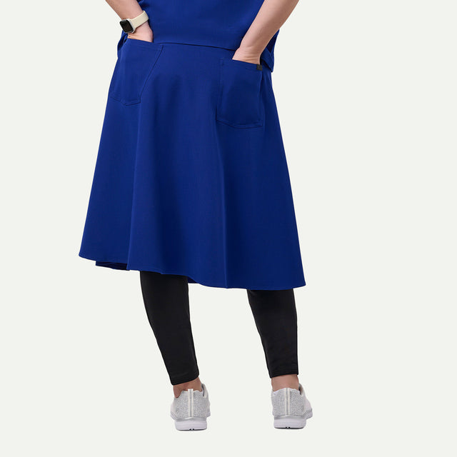 Jean 2 Back Pockets Scrub Skirt