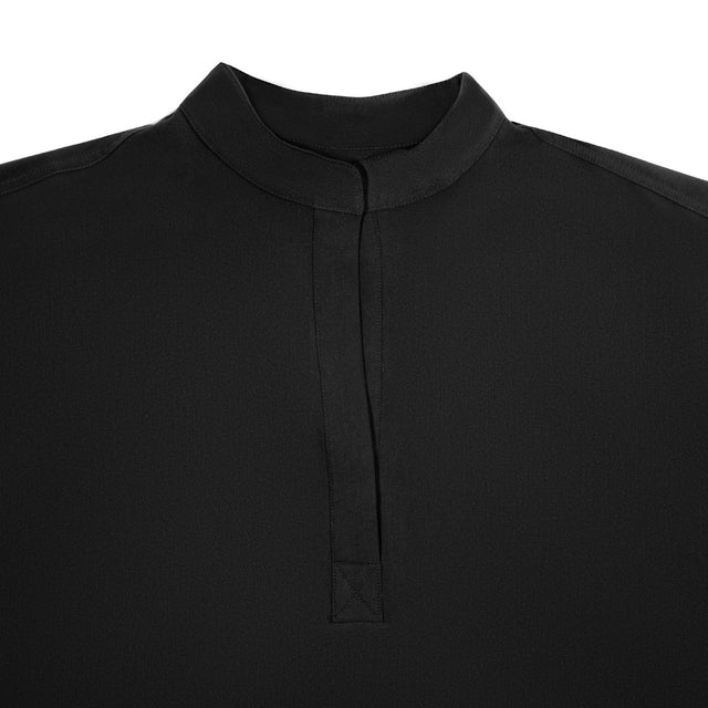 Lindsey 2-Pocket Mandarin Collar Scrub Top