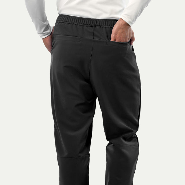Mike 4-Pocket Jogger Fly Front Scrub Pant - Short