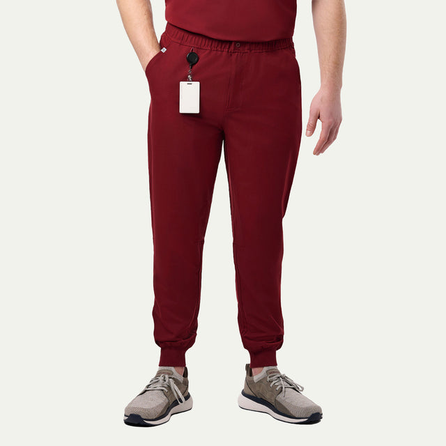 Mike 4-Pocket Jogger Fly Front Scrub Pant - Long