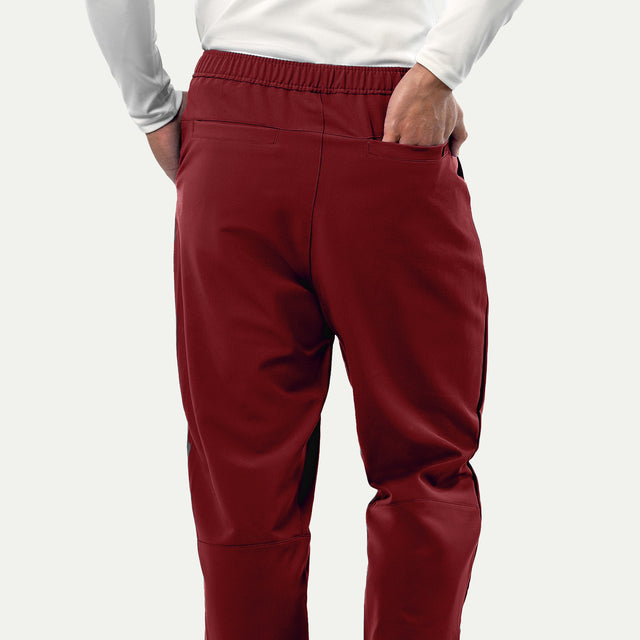 Mike 4-Pocket Jogger Fly Front Scrub Pant - Long