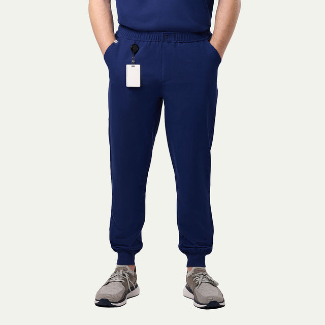 Mike 4-Pocket Jogger Fly Front Scrub Pant - Long