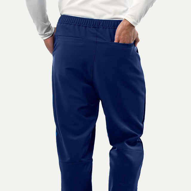 Mike 4-Pocket Jogger Fly Front Scrub Pant - Short