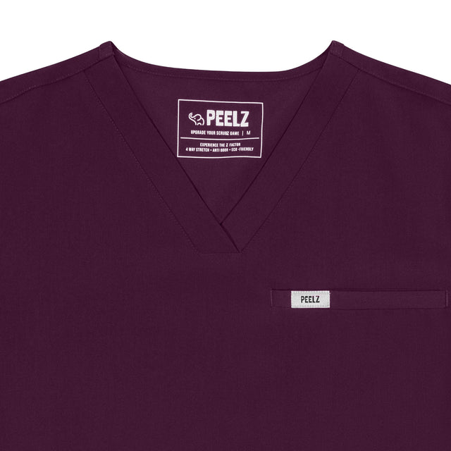 Natalie 4-Pocket V-Neck Scrub Top