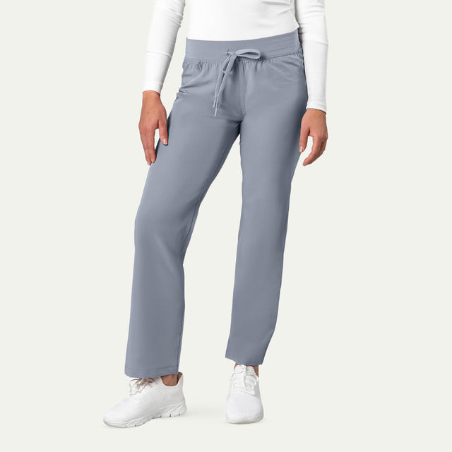 Olivia 2-Pocket Straight Leg Scrub Pant - Regular