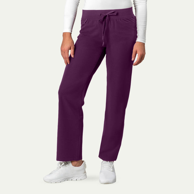 Olivia 2-Pocket Straight Leg Scrub Pant - Regular