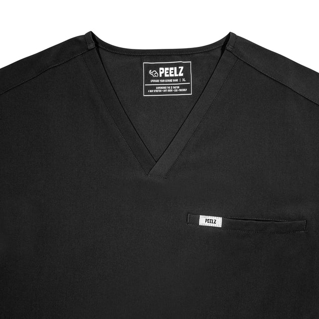 Peter 4-Pocket V-Neck Scrub Top