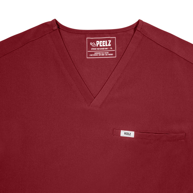 Peter 4-Pocket V-Neck Scrub Top