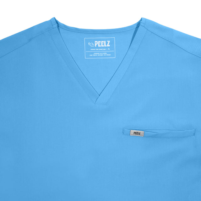 Peter 4-Pocket V-Neck Scrub Top