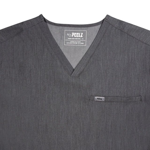 Peter 4-Pocket V-Neck Scrub Top