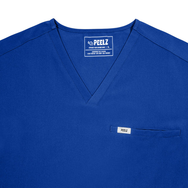 Peter 4-Pocket V-Neck Scrub Top