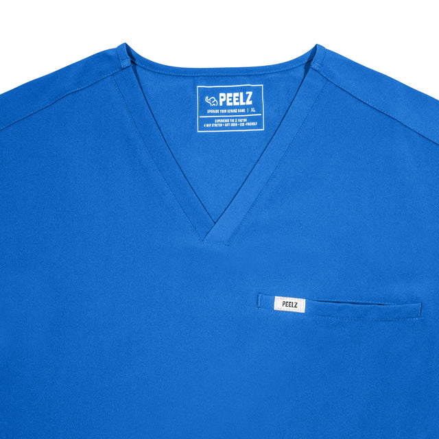 Peter 4-Pocket V-Neck Scrub Top