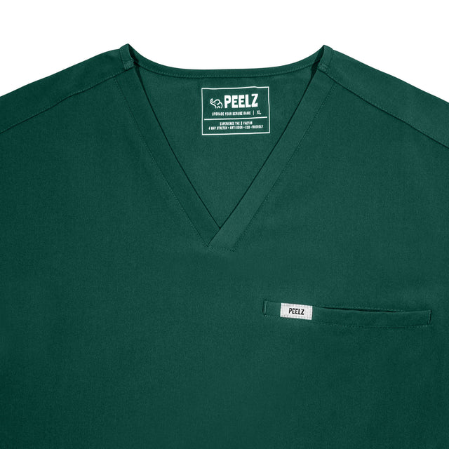 Peter 4-Pocket V-Neck Scrub Top