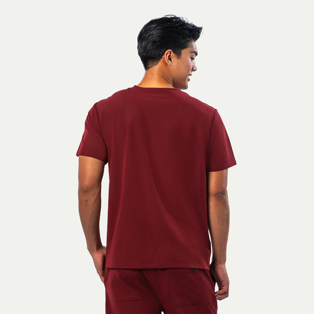 Peter 4-Pocket V-Neck Scrub Top