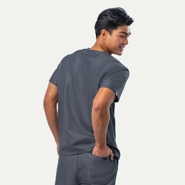 Peter 4-Pocket V-Neck Scrub Top