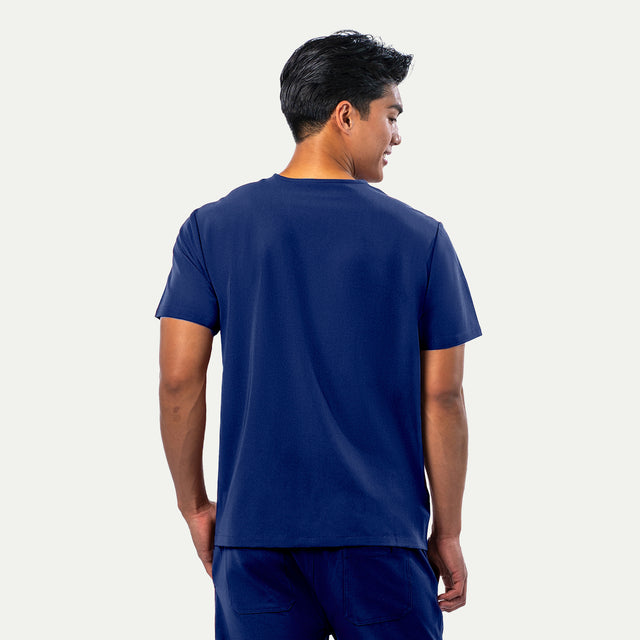 Peter 4-Pocket V-Neck Scrub Top