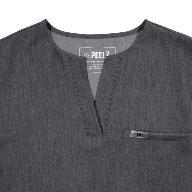 Rina 4-Pocket A-Neck Scrub Top