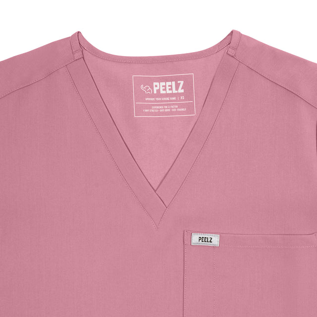 Sophia 2-Pocket V-Neck Scrub Top