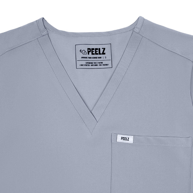 Sophia 2-Pocket V-Neck Scrub Top