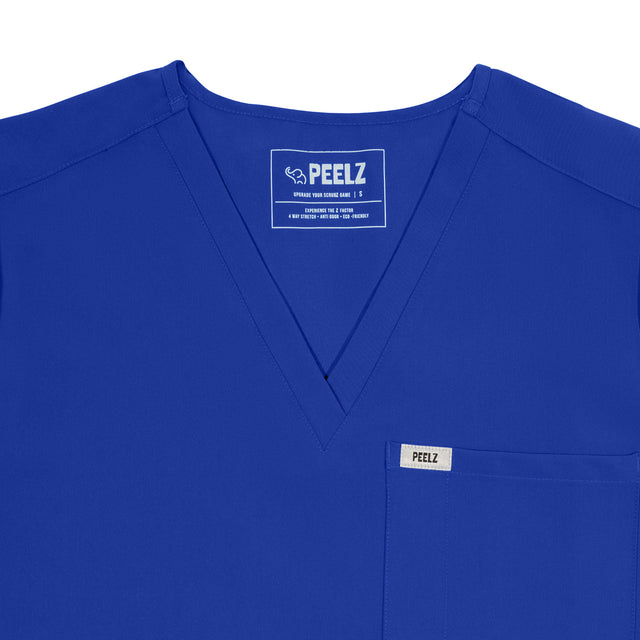 Sophia 2-Pocket V-Neck Scrub Top