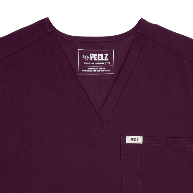 Sophia 2-Pocket V-Neck Scrub Top