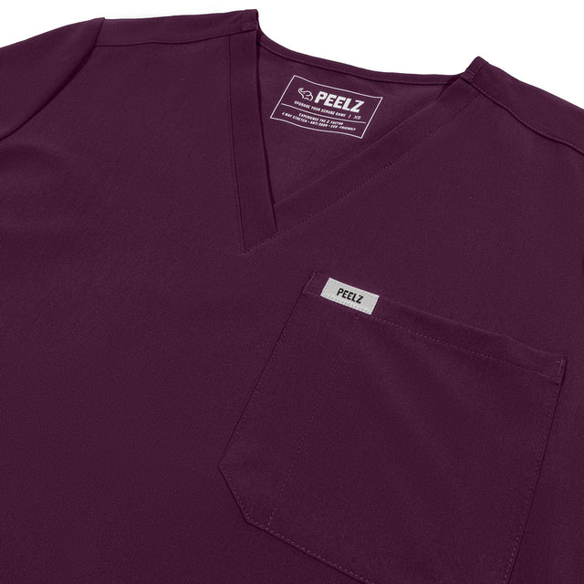 Sophia 2-Pocket V-Neck Scrub Top