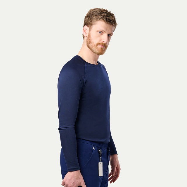 Danny Seamless Long-Sleeve Underscrub Top