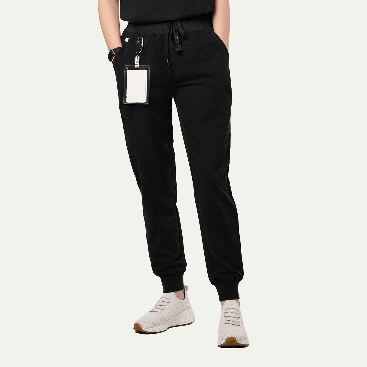 Arabella Cargo Jogger 5-Pocket Scrub Pant - Petite