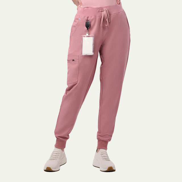 Arabella 5-Pocket Cargo Jogger Scrub Pant - Petite