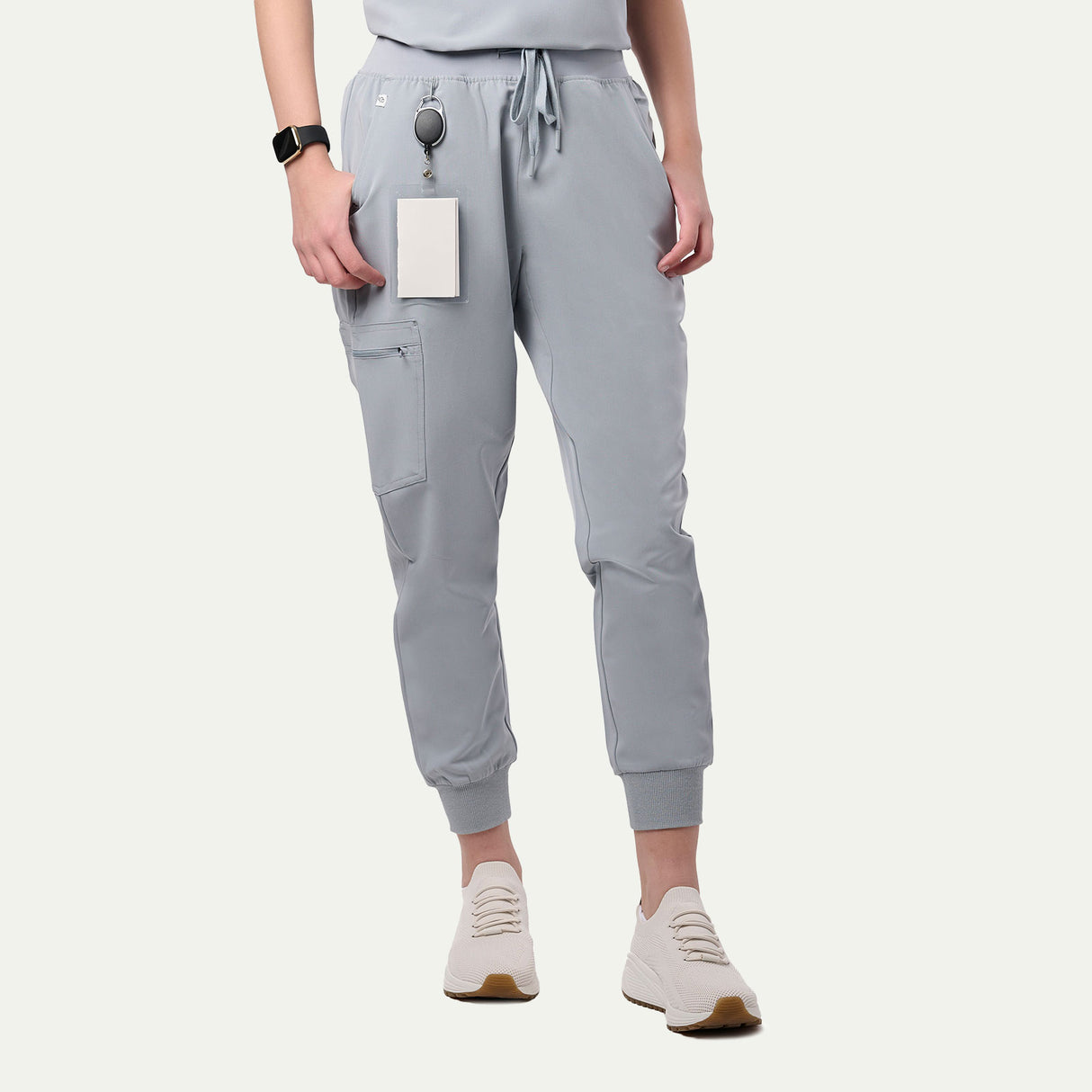 Arabella Cargo Jogger 5-Pocket Scrub Pant - Petite