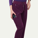 Arabella Cargo Jogger 5-Pocket Scrub Pant - Petite