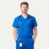 Brian 2-Pocket V-Neck Scrub Top